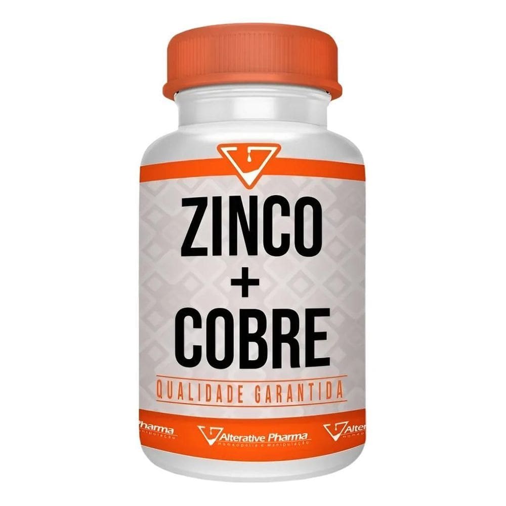 2X Zinco Quelato 15Mg + Cobre Quelato 1Mg - 120 Cápsulas Sab