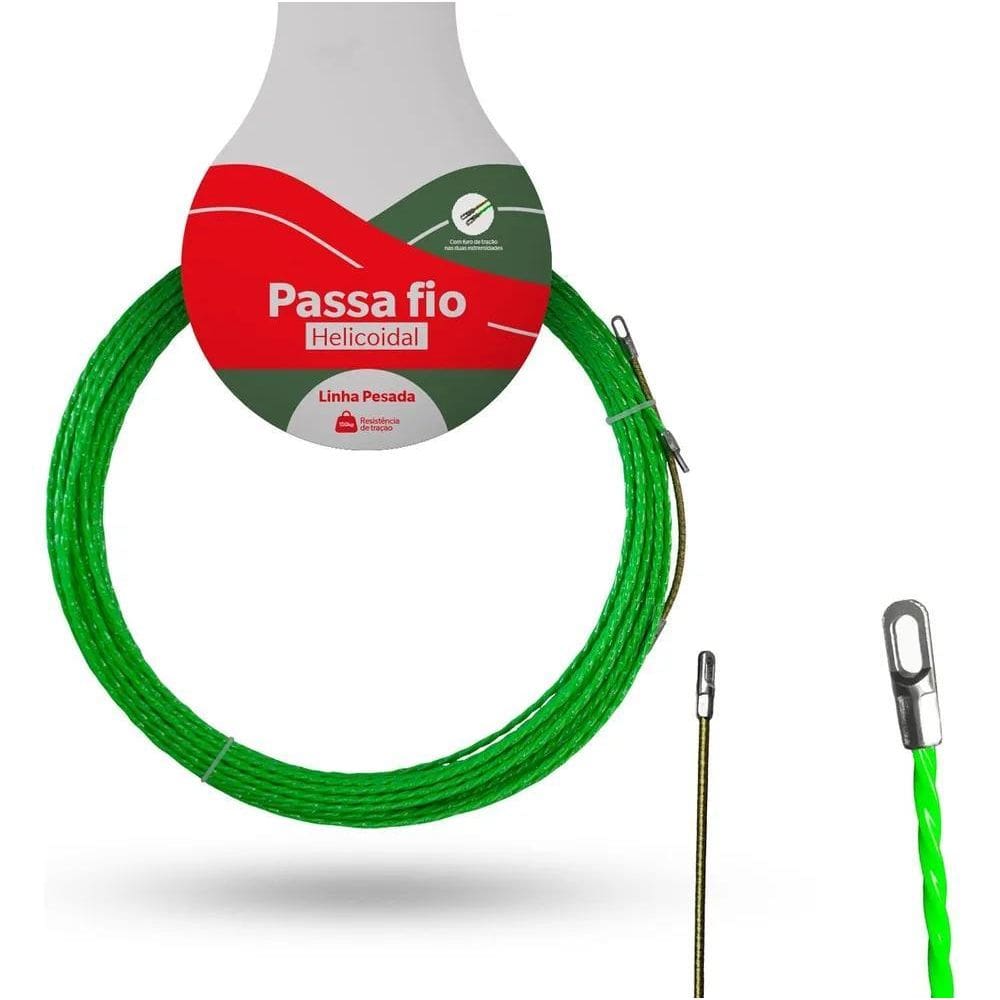 2X Passa Fio Poliester Super Resistente Com 30 Metros