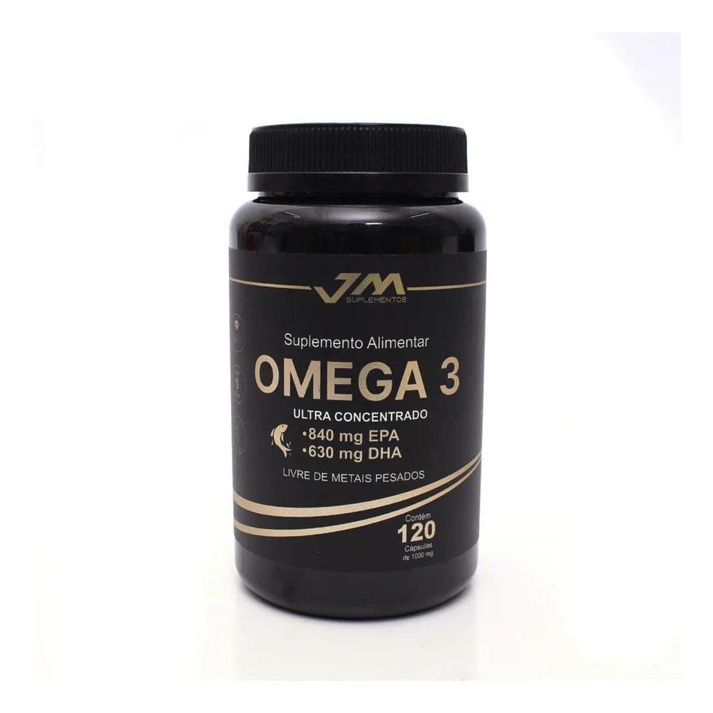 2X Omega 3 Em Pote Alta Concentração De Epa E Dha 120 Capsul