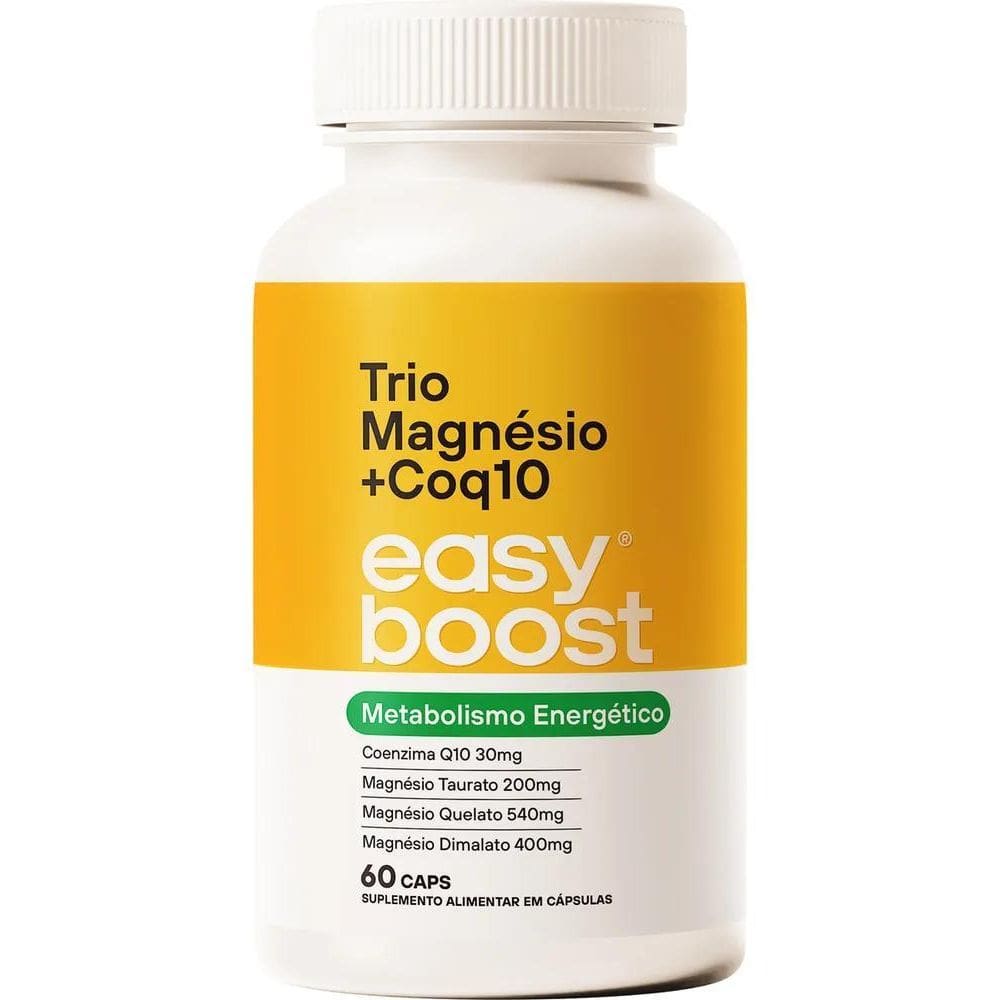 2X Trio Magnésio Dimalato Quelato Bisglicinato Taurato + Coe