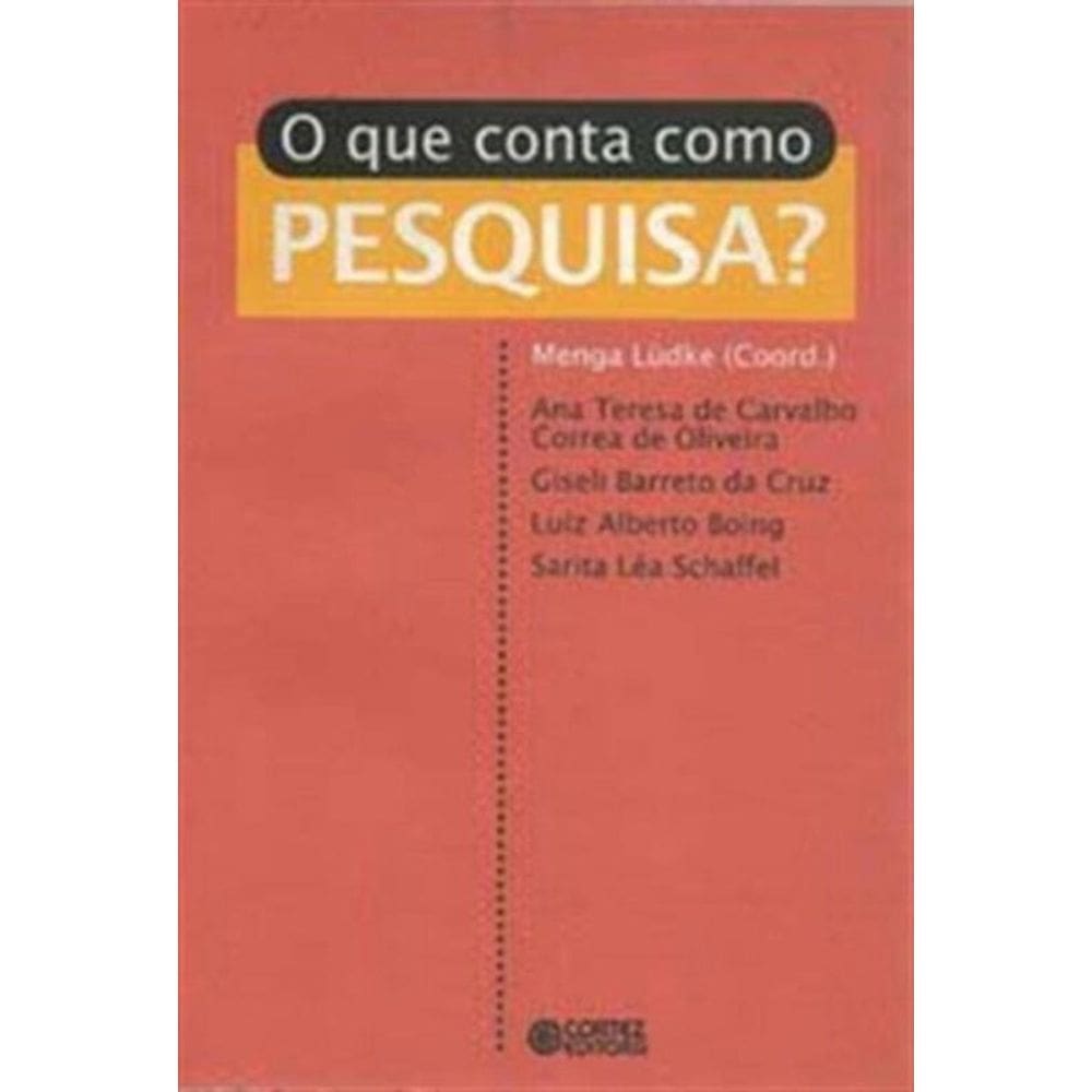 Que Conta Como Pesquisa?, O