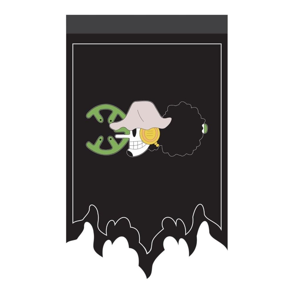 Flâmula Usopp One Piece Jolly Roger Coleção De Parede