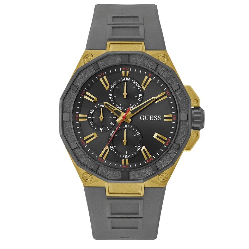 Relógio Guess Masculino Multifunção Gw0803G1 Cinza