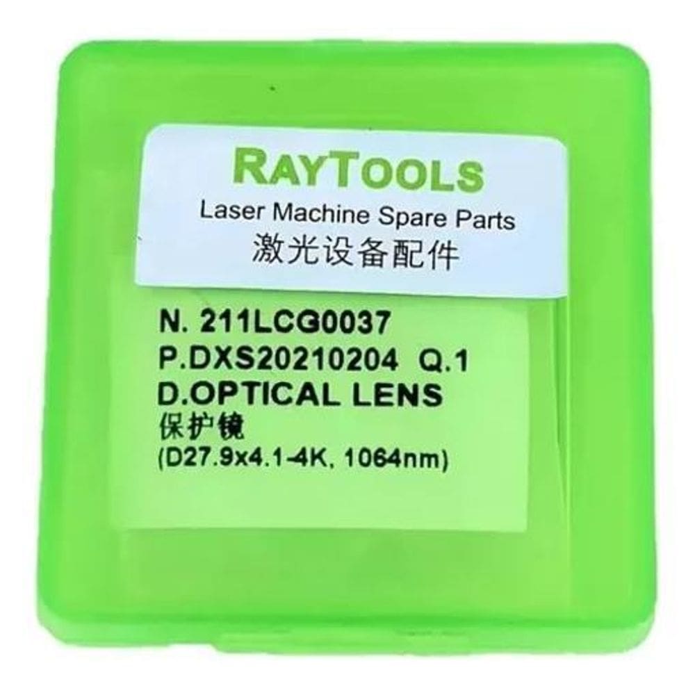 2X Lente Protetora 27,9X4,1 Raytools