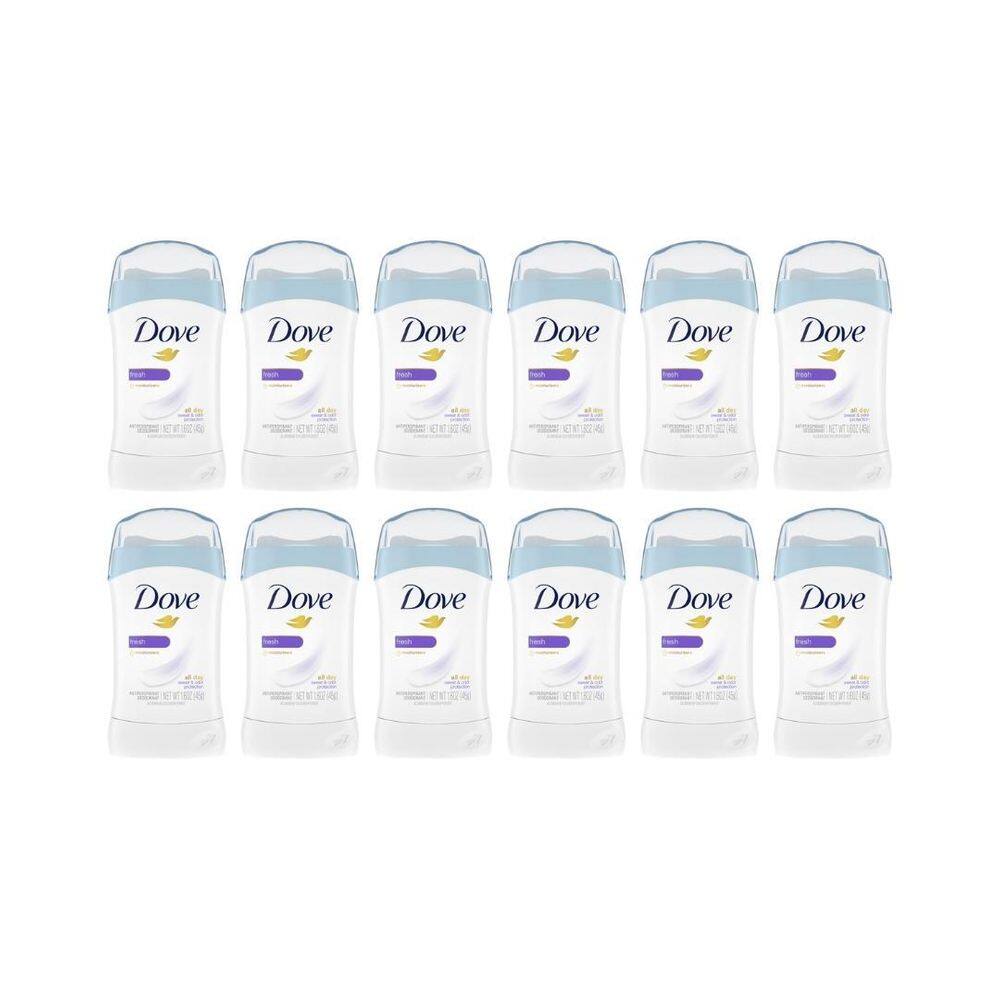 Desodorante Creme Dove Stick Fem Fresh 45G - Kit Com 12Un