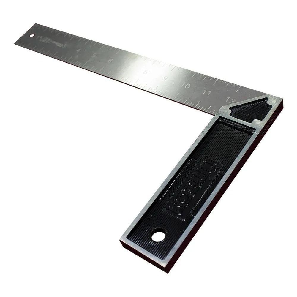 2X Esquadro Ômega 12 300Mm Precisão Resistência