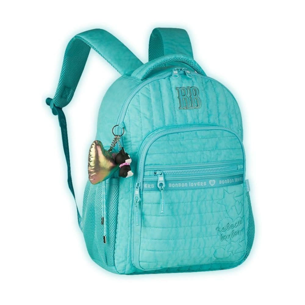 Mochila Costas Rebecca Bonbon Passeio Meninas Escolar Azul