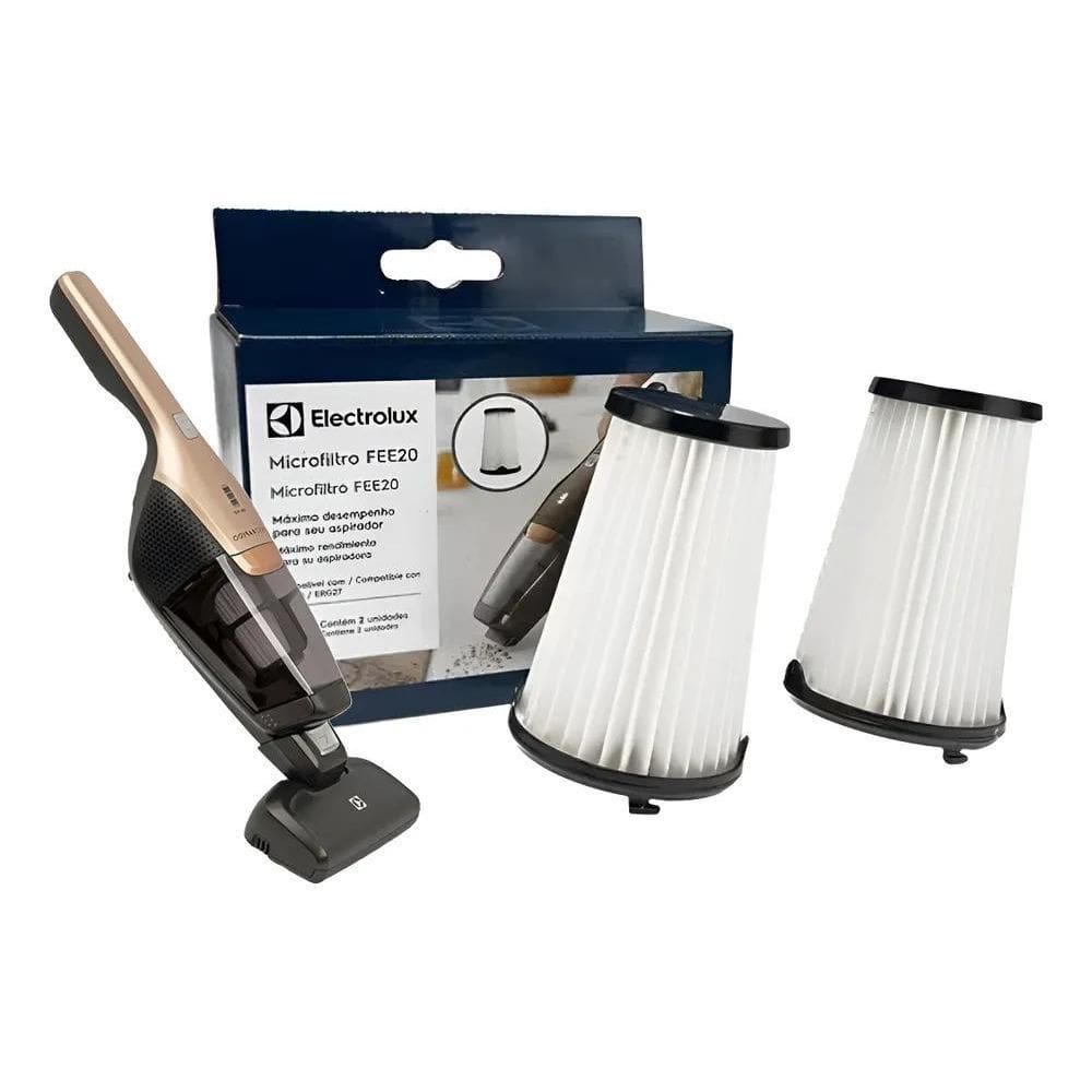 Kit 2 Filtros Aspirador Ergorapido Erg26 Electrolux