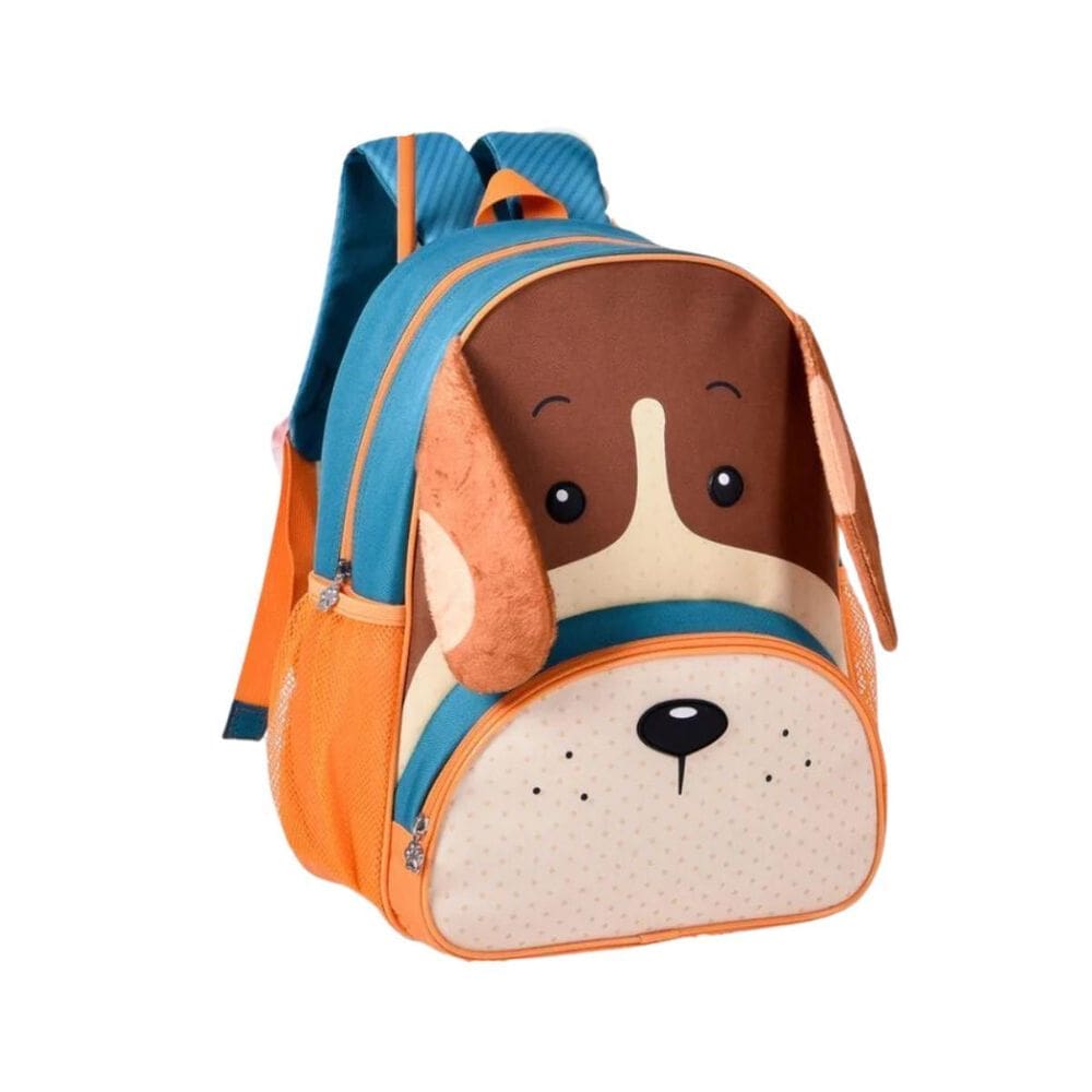 Mochila De Costa Cachorrinho Marrom 13 Clio Pets