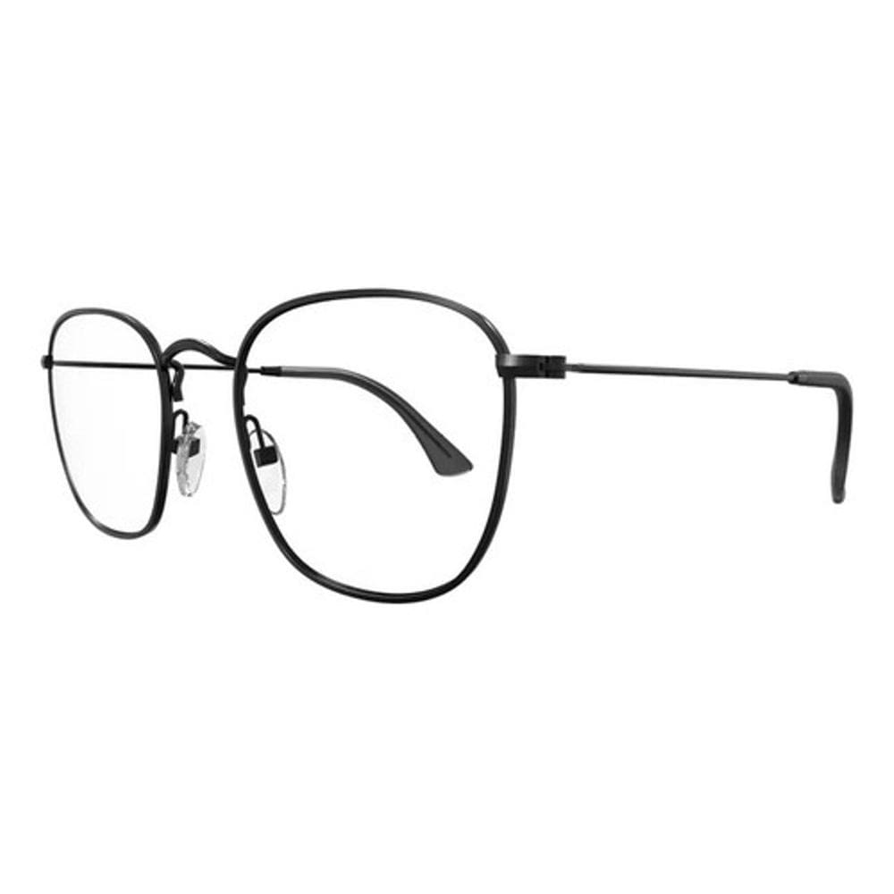Óculos Armação Hb M.0450 Redondo Unissex Metal Preto