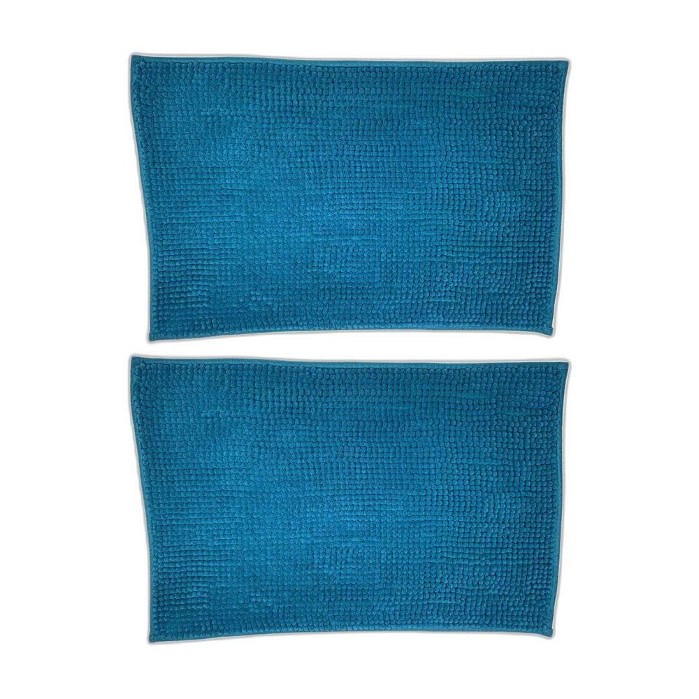 Tapetes Borracha Banheiro Kit 2 Toalha Piso Seca Rápido Jogo