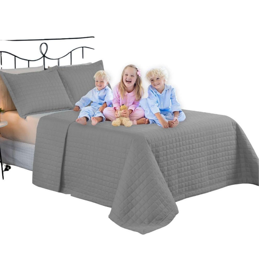 Kit Cobre Leito Casal Matelado Copacabana Dupla Face 3 Peças