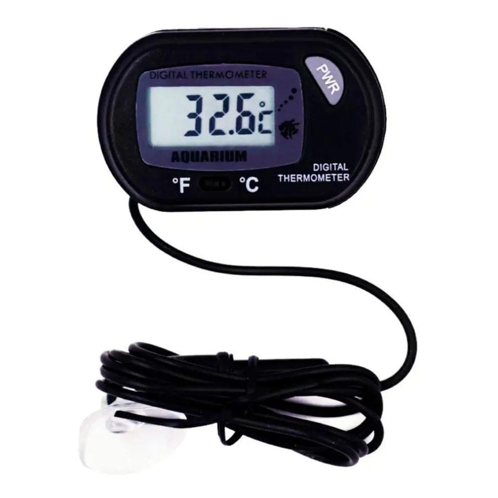 2X Termômetro Digital Aquário Terrário Estufa Piscina Adega