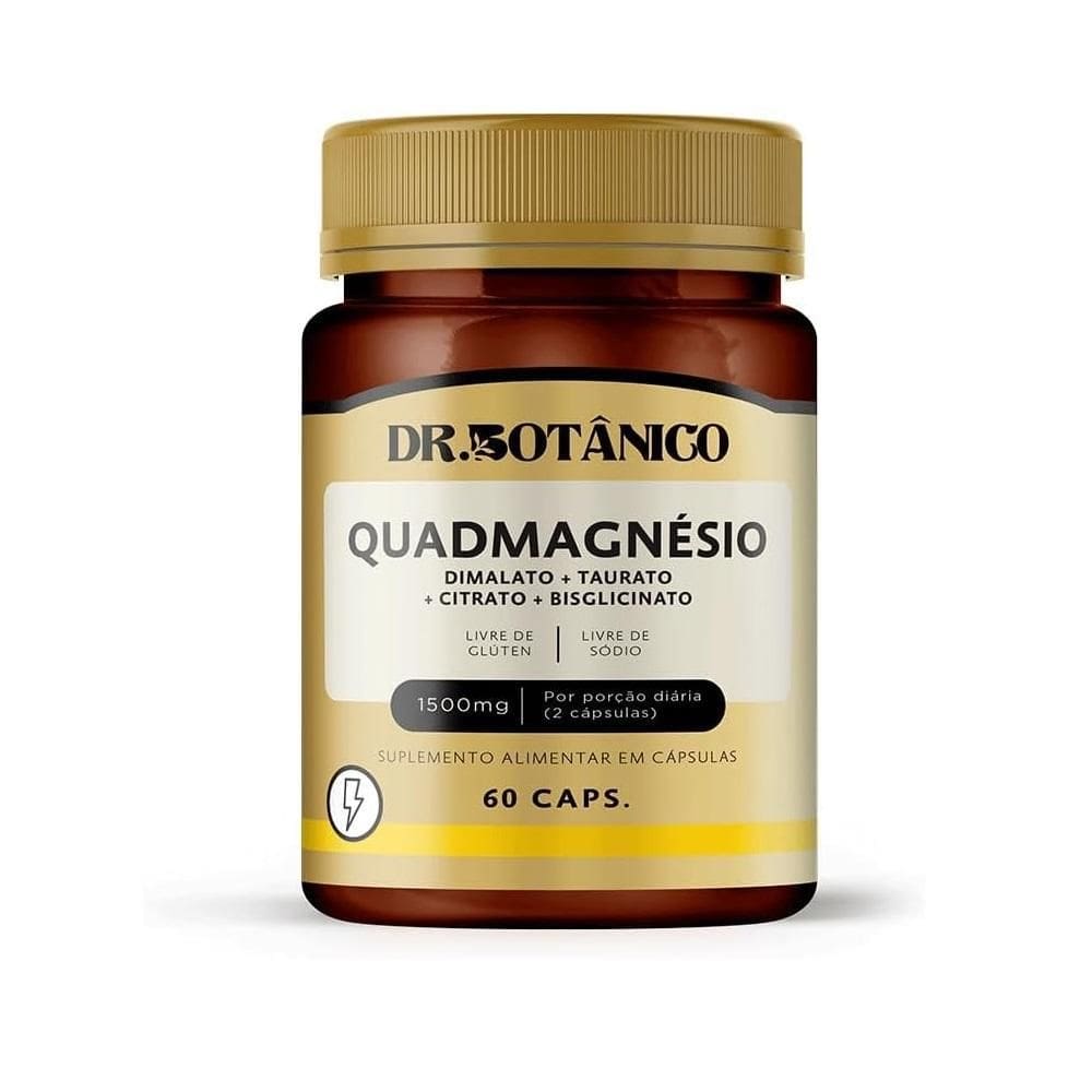 Quadmagnesio Dimalato + Taurato + Citrato + Glicina 1500Mg