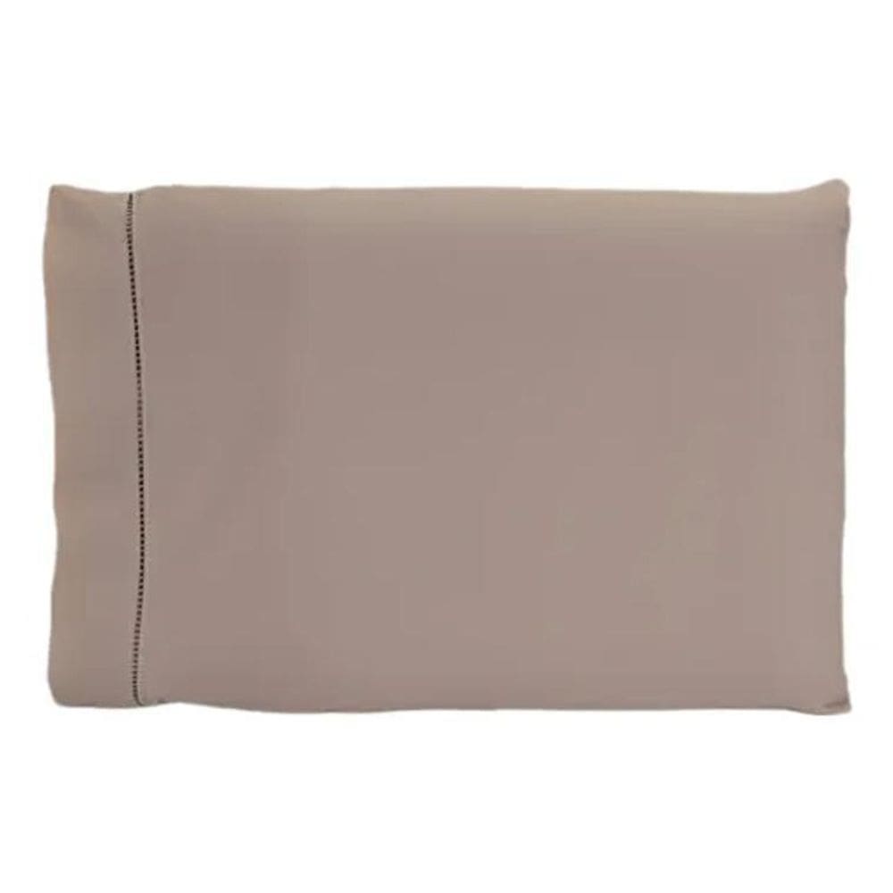 Kit 2 Fronhas Bebê 30X40 100% Algodão 200 Fios Palito Caqui