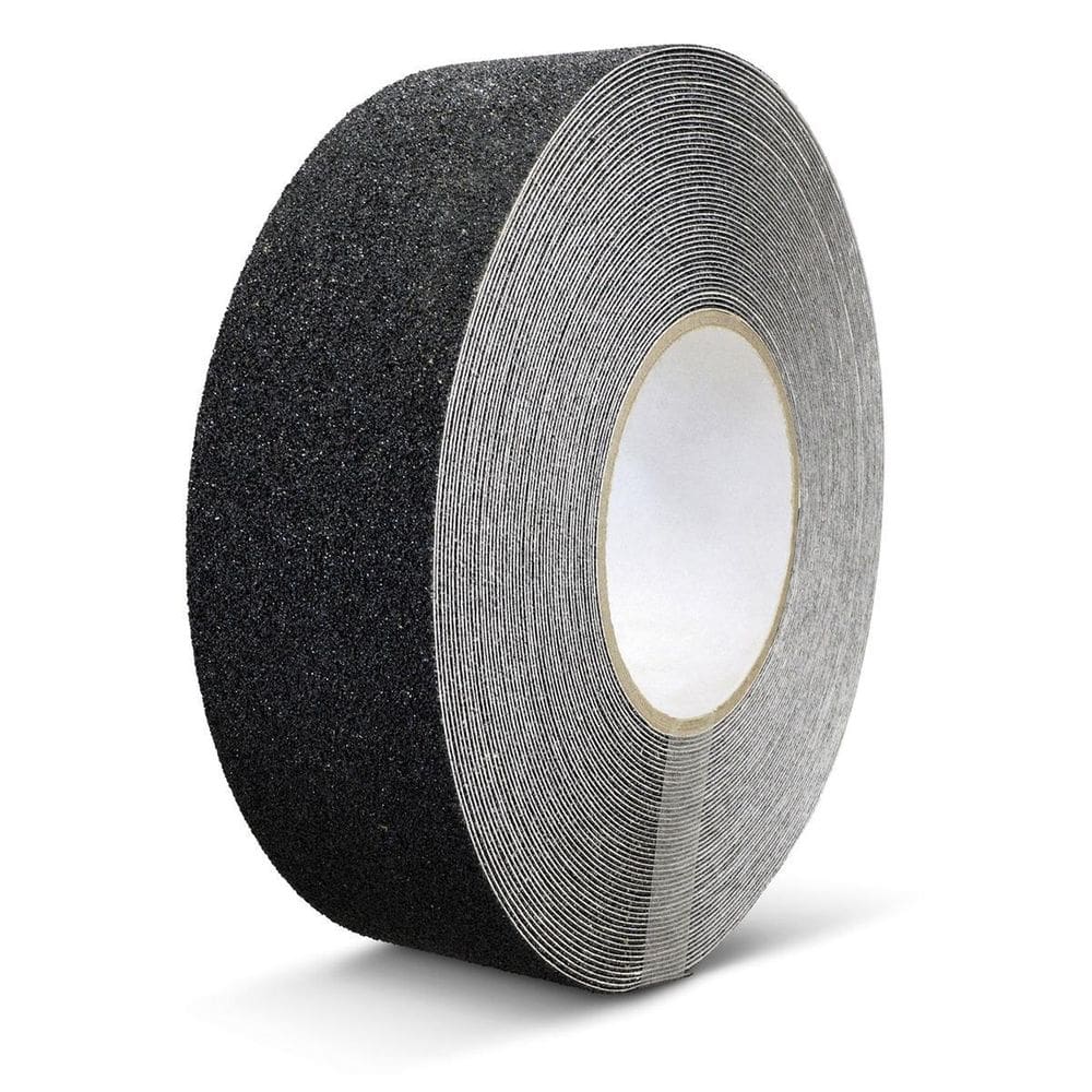 Fita Adesiva Lixa Escada Piso Antiderrapante 48Mm X 5M Preta