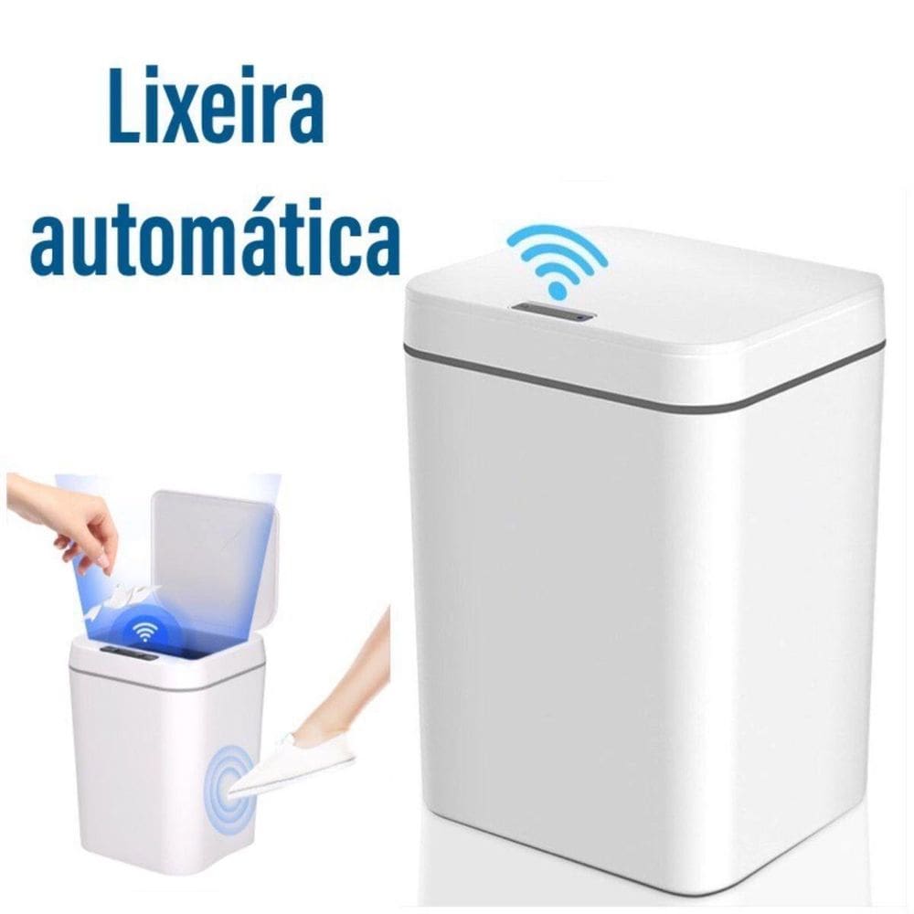 Sensor De Movimento Lixeira Elétrica Para Sua Cozinha