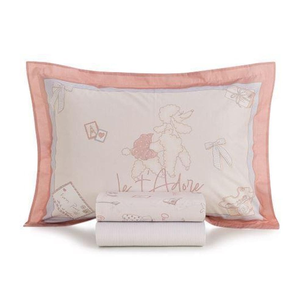 Jogo De Cama Casal Jolie 200 Fios Karsten