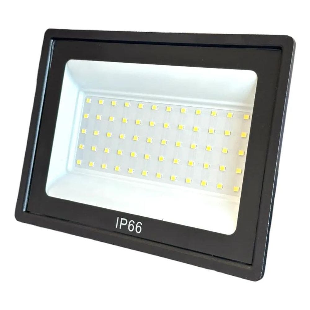 2X Refletor 400W Led Holofote Ip66 Bivolt Blindado Luz Forte