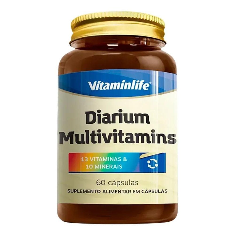 2X Multivitamínico Diarium Vitaminlife 60 Cápsulas