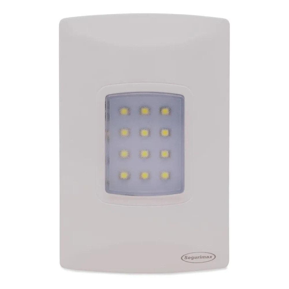 2X Luminária Emergência Led Embutir 4X2 100 Lumens Segurimax