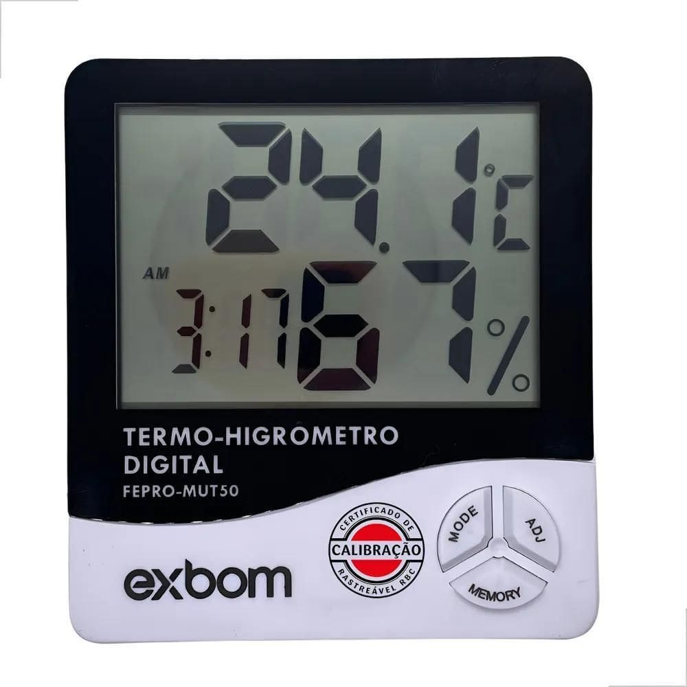 2X Termo Higrômetro + Certificado De Calibração Rastreável R