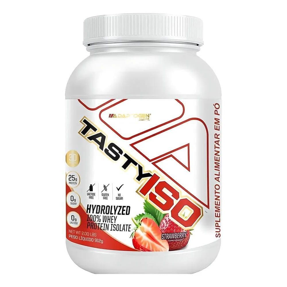 2X Tasty Iso Whey Isolado 900G Adaptogen - Strawberry