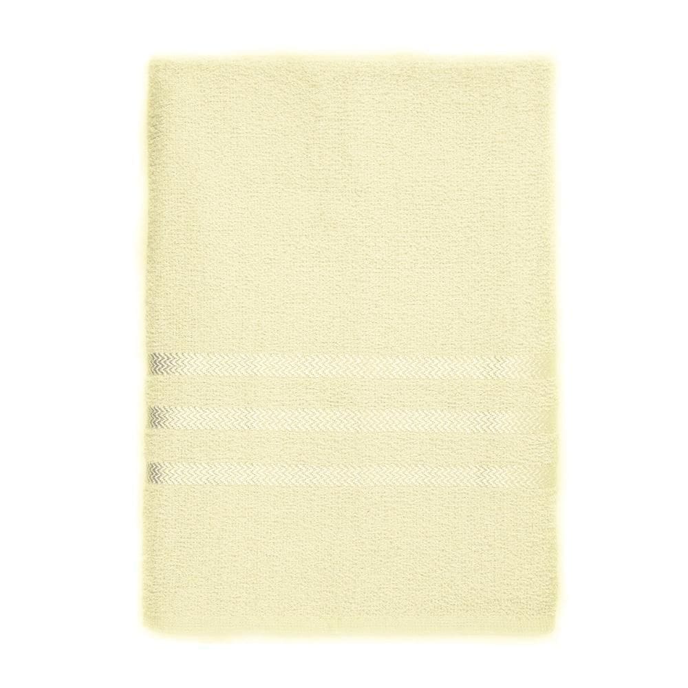Toalha De Banho Avulsa 68X130Cm 100% Algodão - Amarelo Claro
