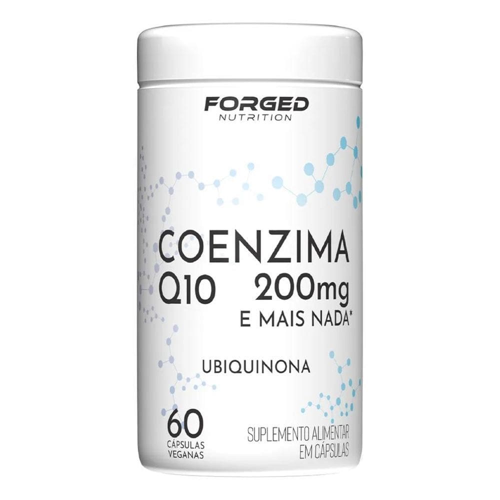2X Coenzima Q10 200Mg Pura Alta Concentração 60 Vegan Caps -