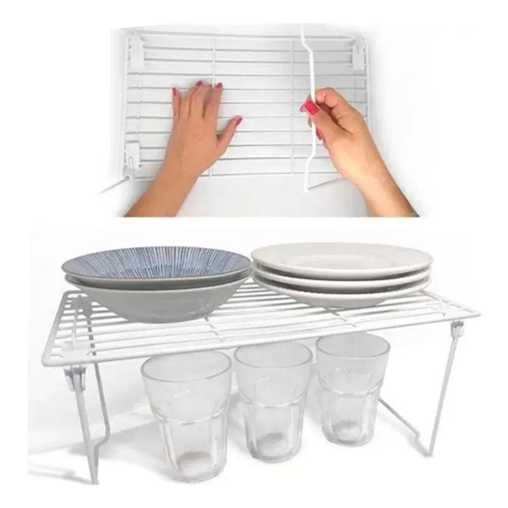 2X Prateleira Com Divisória Dobrável 39X19X23 Pratik Dolce H