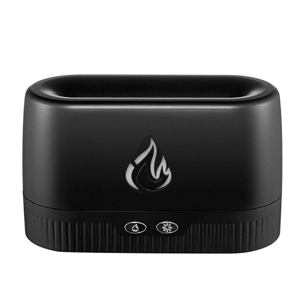 Difusor Umidificador Aromatizante Efeito Chama Usb