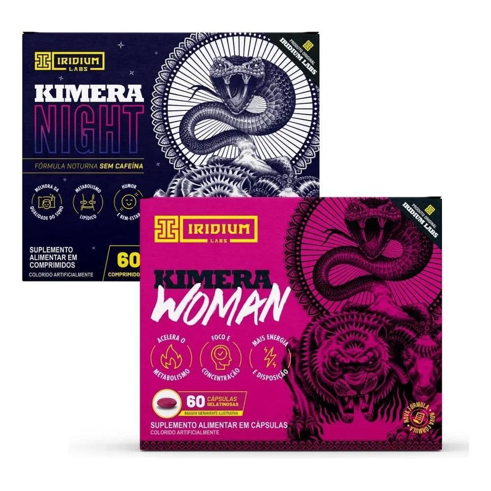 2X Iridium Labs Kimera Woman + Kimera Night