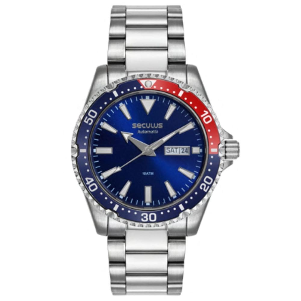 Relógio Seculus Diver Automático 44237G0Svna5 Pepsi