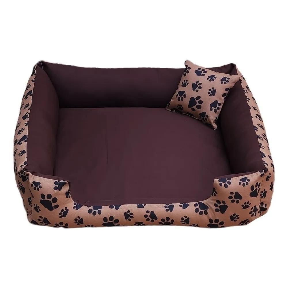 2X Gv Enxovais Cama Mediana Para Perros Cama Con Cremallera