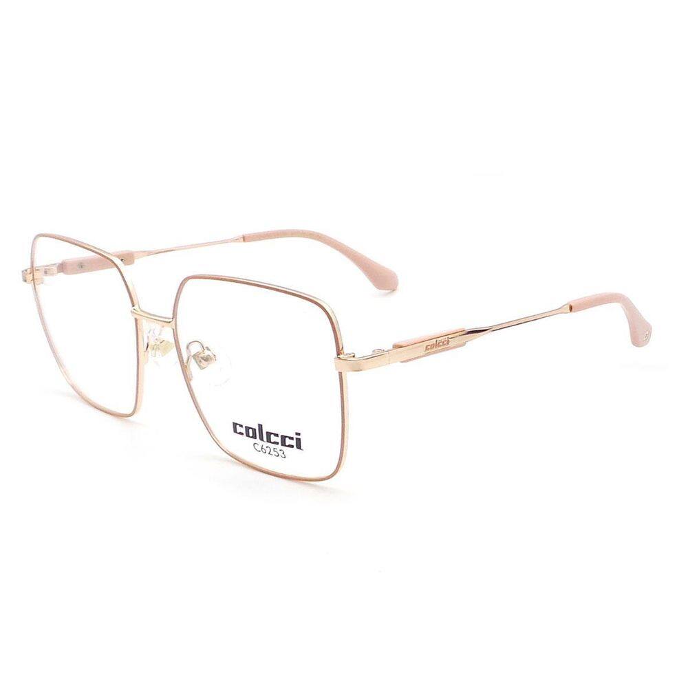 Armação De Óculos Colcci C6253E3754 Rosa Fosco - Rosa - 54