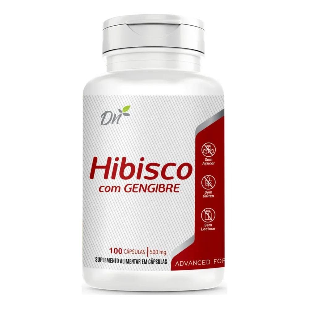 2X Suplemento Hibisco Com Gengibre Denature 100 Cápsulas Sab