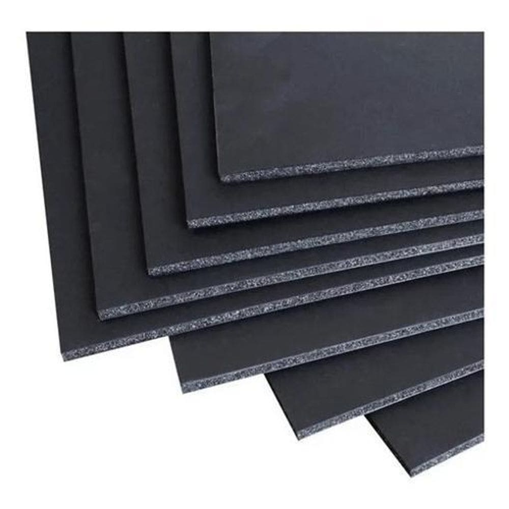 Tapete Liso 6Mm Com Cola Para Barco - 3 Peças De 1,00 X 1,40