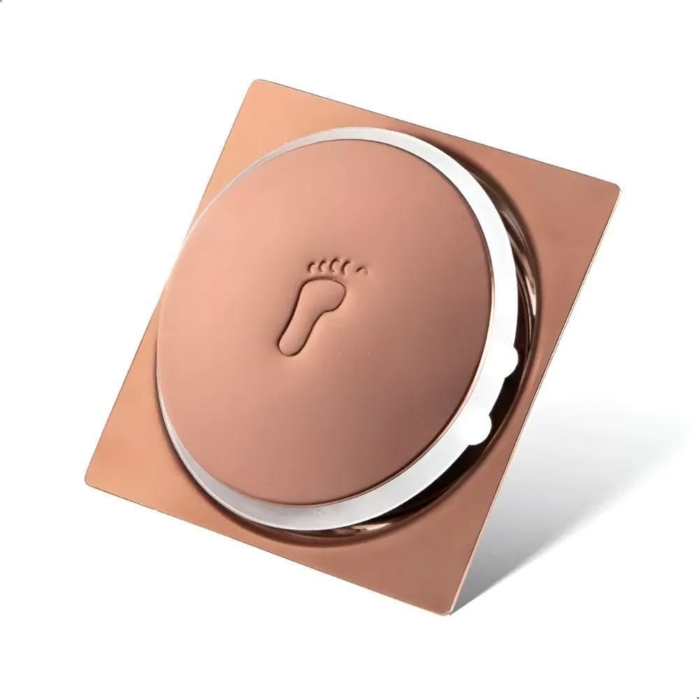 2X Ralo Inteligente Sistema Clic 10X10 Inox Para Banheiro Ro