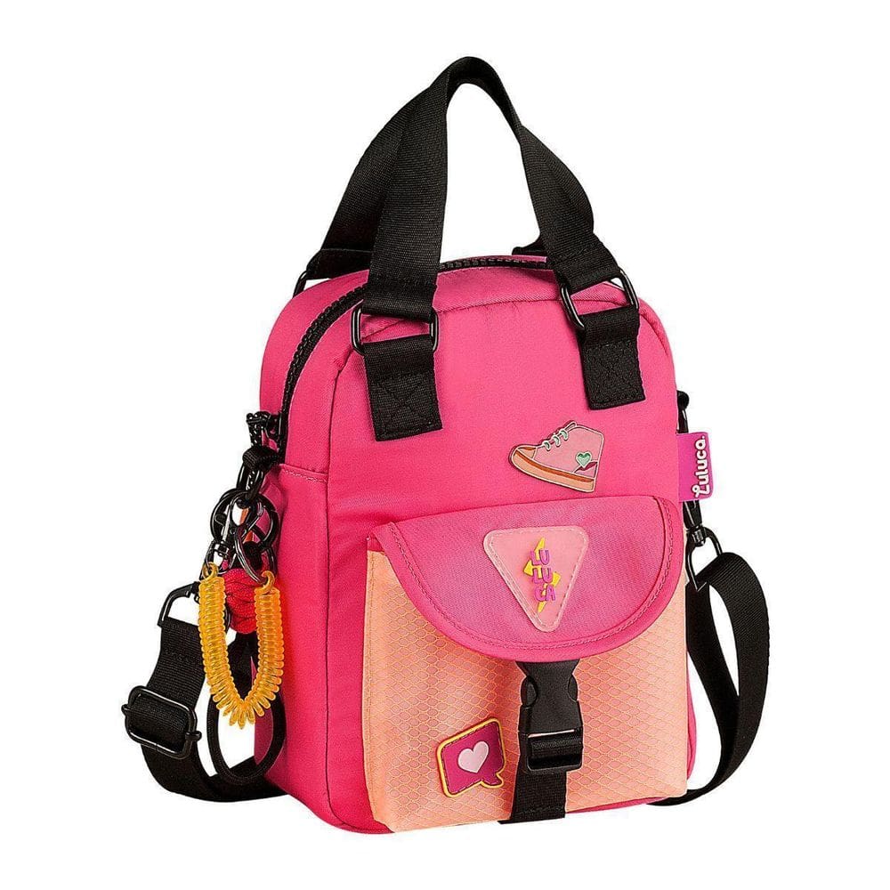 Bolsa Transversal Luluca Juvenil Passeio Feminina - Pink