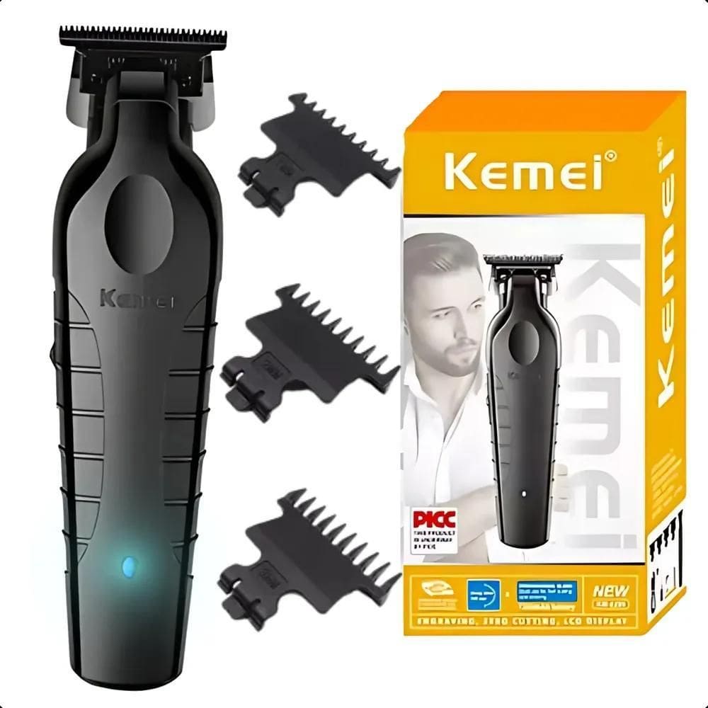 2X Máquina De Acabamento Corta Cabelo Kemei 229