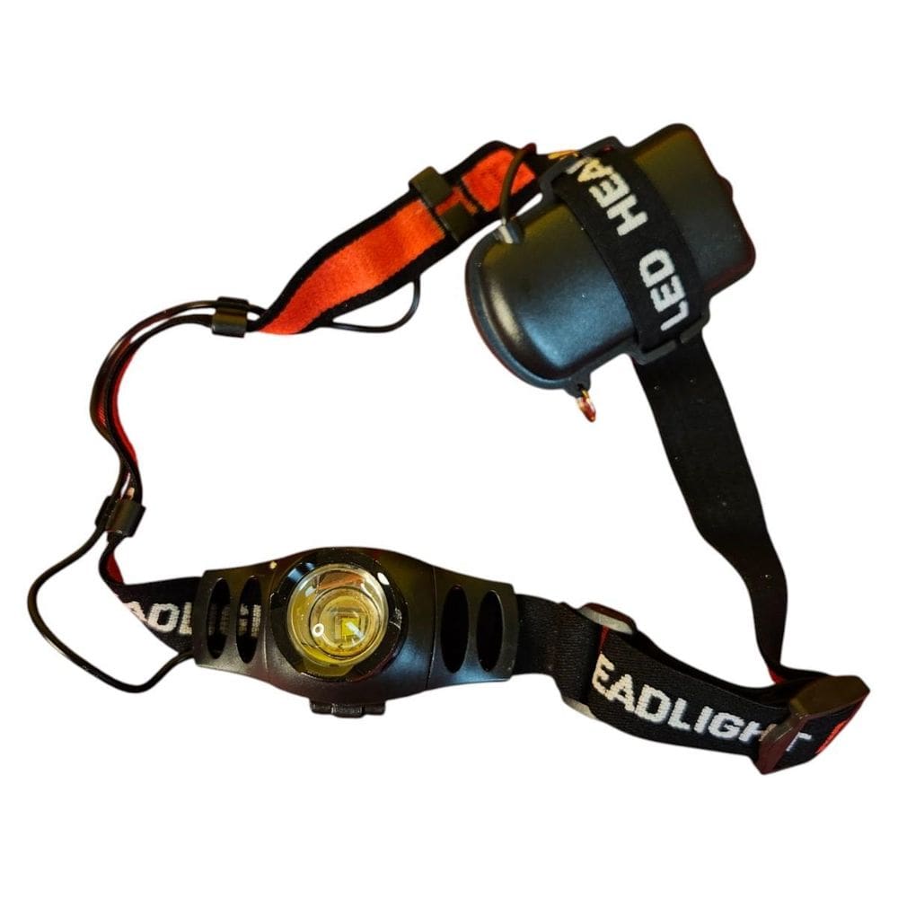Lanterna De Cabeça Headlamp Cree Q5 Pilhas Aaa Camping Pesca