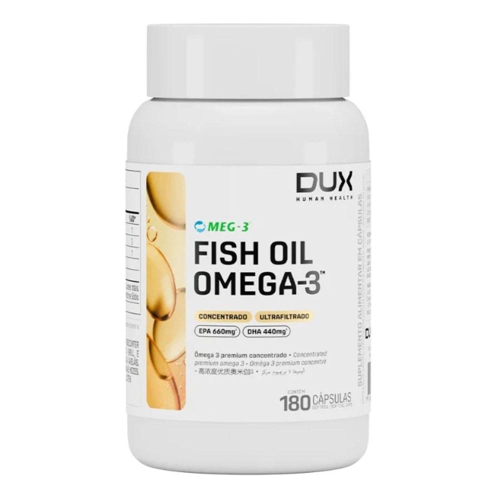 Fish Oil Ômega-3 180 Cápsulas Dux