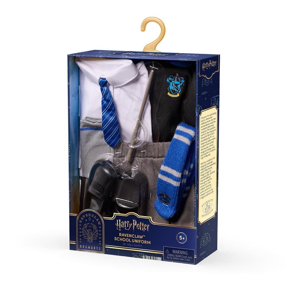 Uniforme Escolar para Bonecas Harry Potter-Corvinal