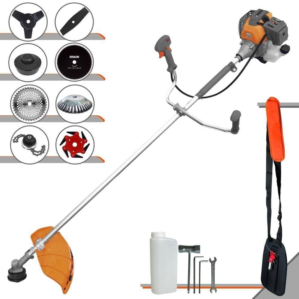 Roçadeira Tekna Rl520p 52cc 2t Com 8 Opções De Cortes