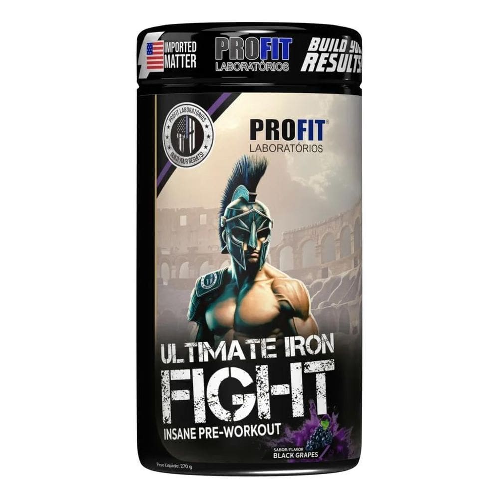2X Suplemento Em Pó Ultimate Iron Fight 270G - Profit Labs S