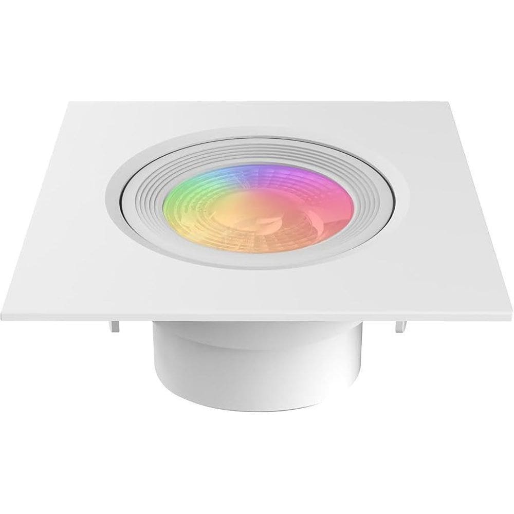 Spot Led Inteligente Quadrado 5W Rgb+Cct Smart Wi-Fi Jwcom