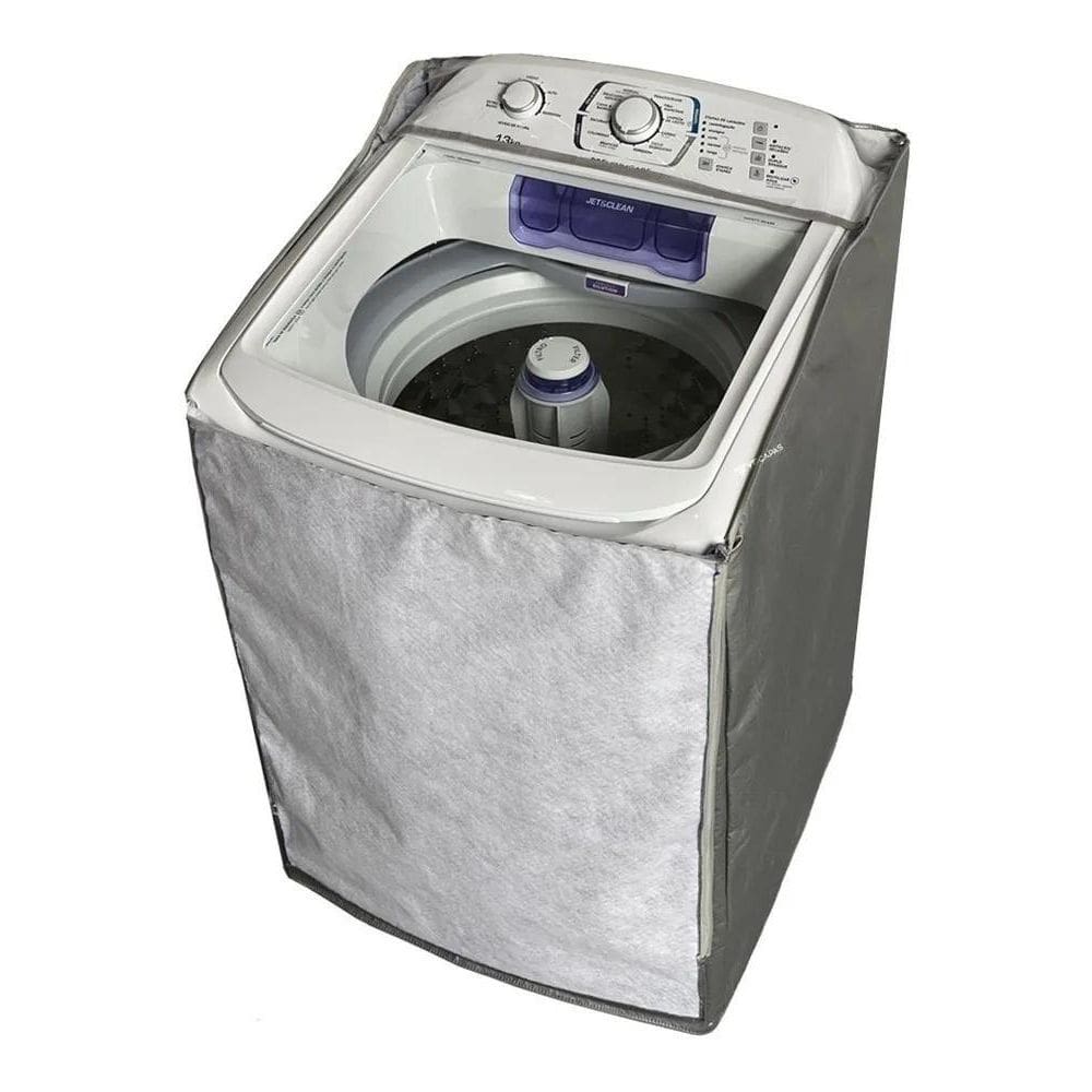 Capa Lavadora Electrolux 11-17Kg Impermeável Z - Cinza-Claro