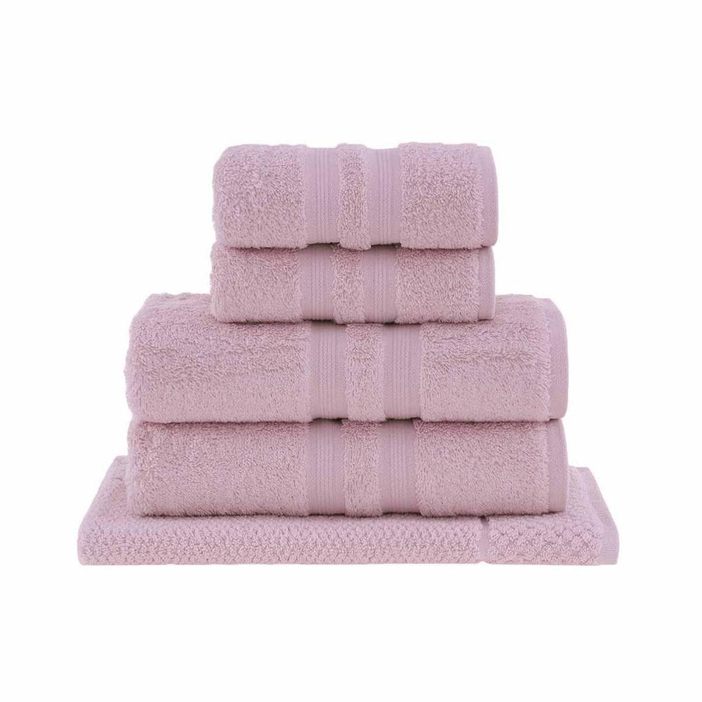 Jogo Toalha Gigante Algodão Egípcio 5 Peças Rosa Buddemeyer