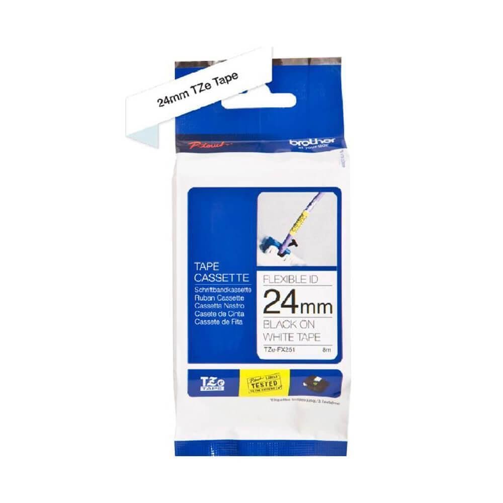 Fita Brother Tzs-251 P/Etiquetadora 24Mm