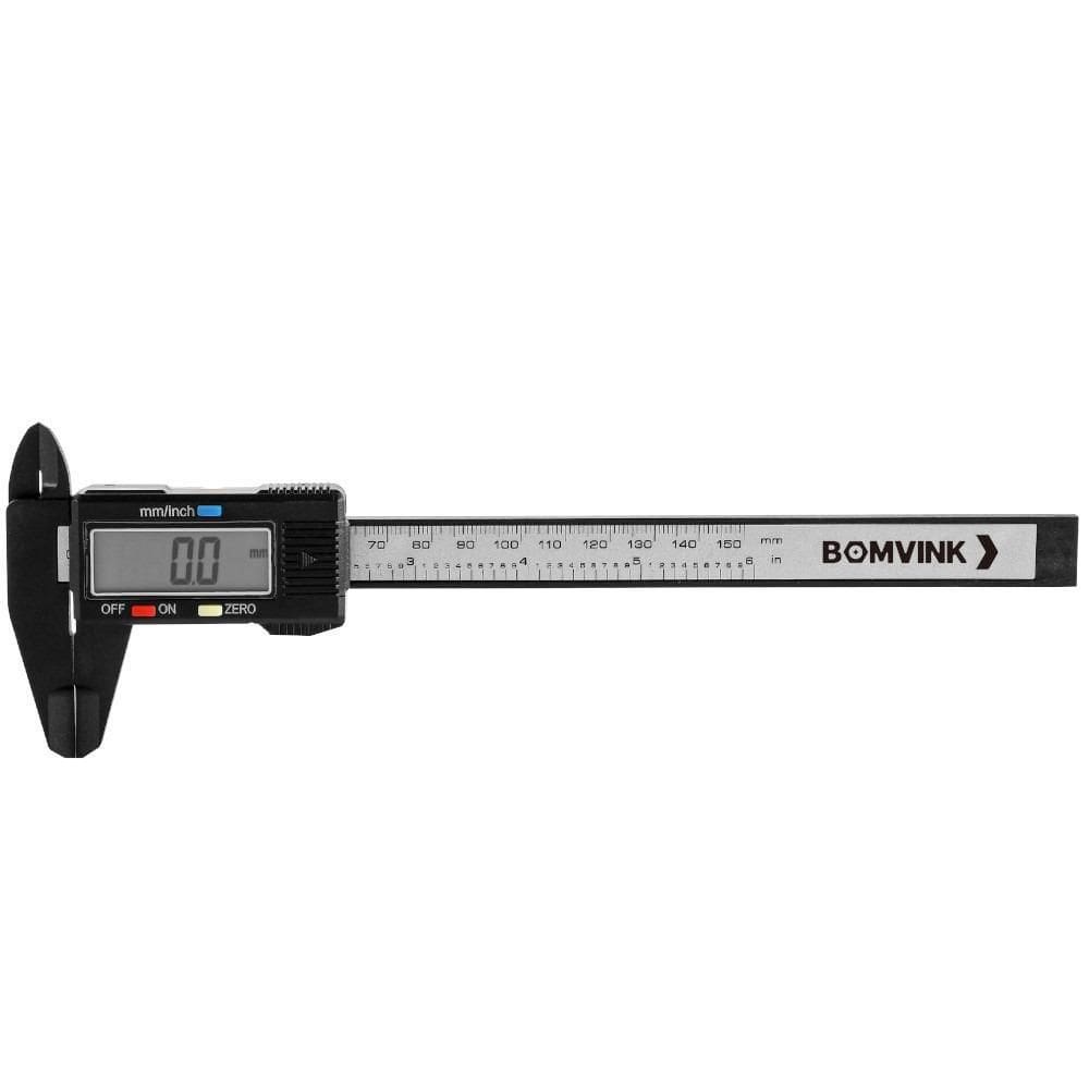 Paquímetro Digital Capacidade 150Mm Leitura 0,01Mm Bom-6502